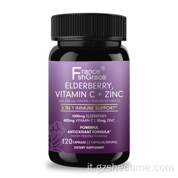 Sambucus Elderberry Immune Support Support Elderberry 120 Capsule